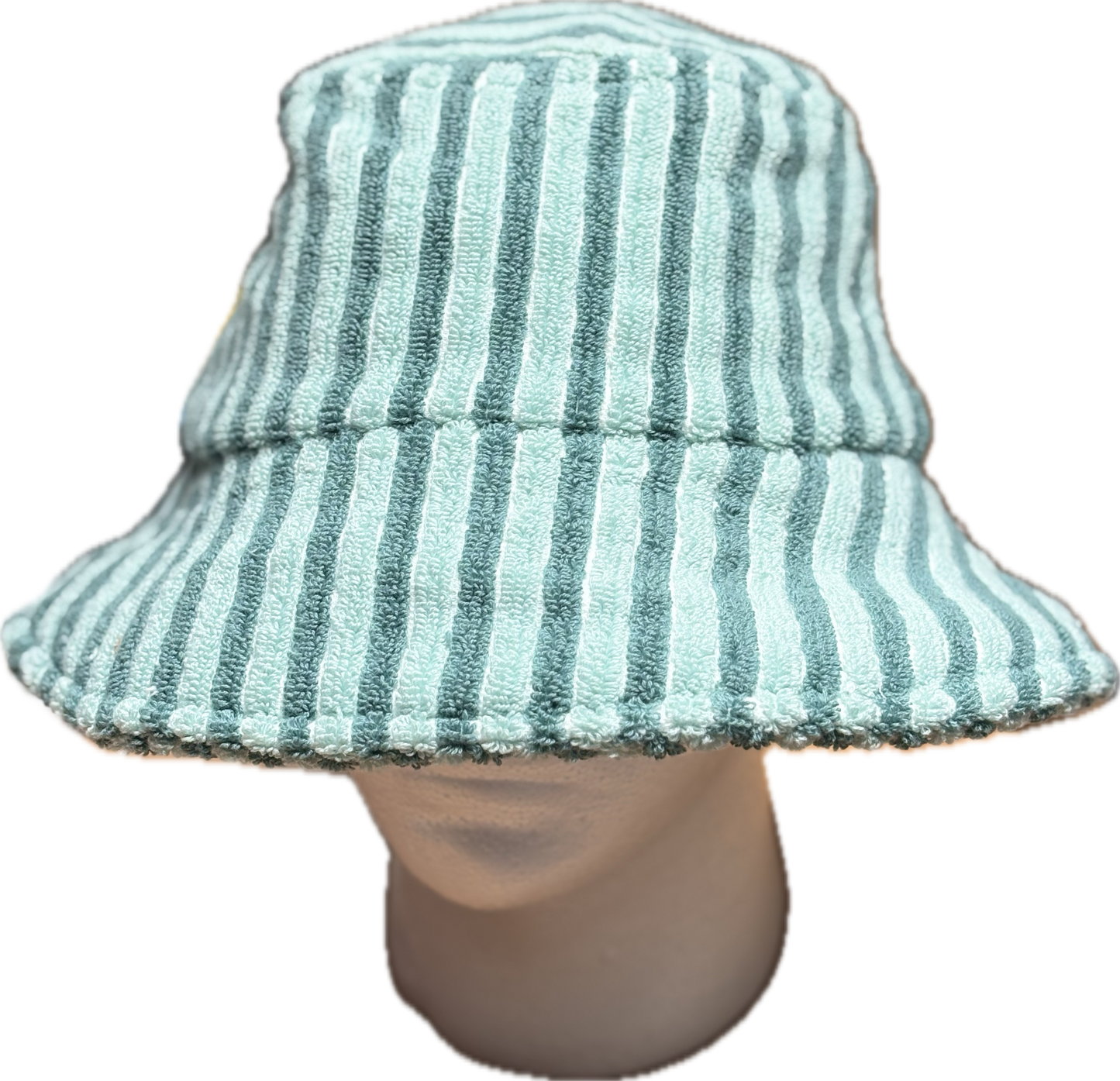 Towelling - Teal Stripe
