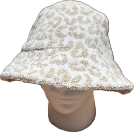 Towelling - Leopard Sand